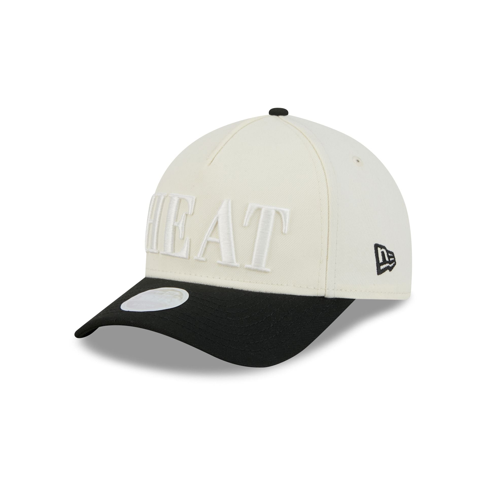 Miami Heat Two Tone Chrome Women's 9FORTY M-Crown A-Frame Snapback Hat