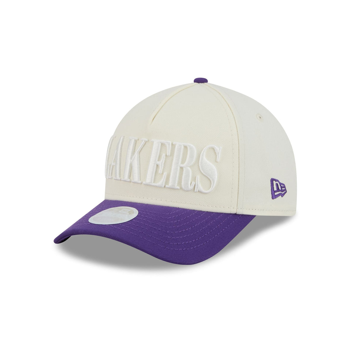 Los Angeles Lakers Two Tone Chrome Women's 9FORTY M-Crown A-Frame Snapback Hat