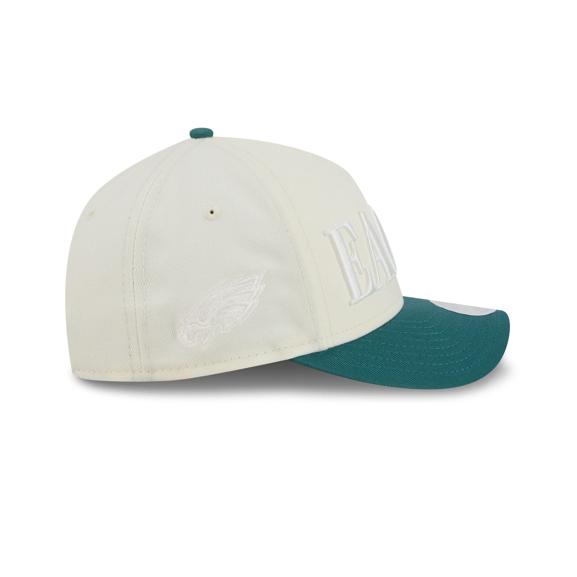 Philadelphia Eagles Two Tone Chrome Women's 9FORTY M-Crown A-Frame Snapback Hat