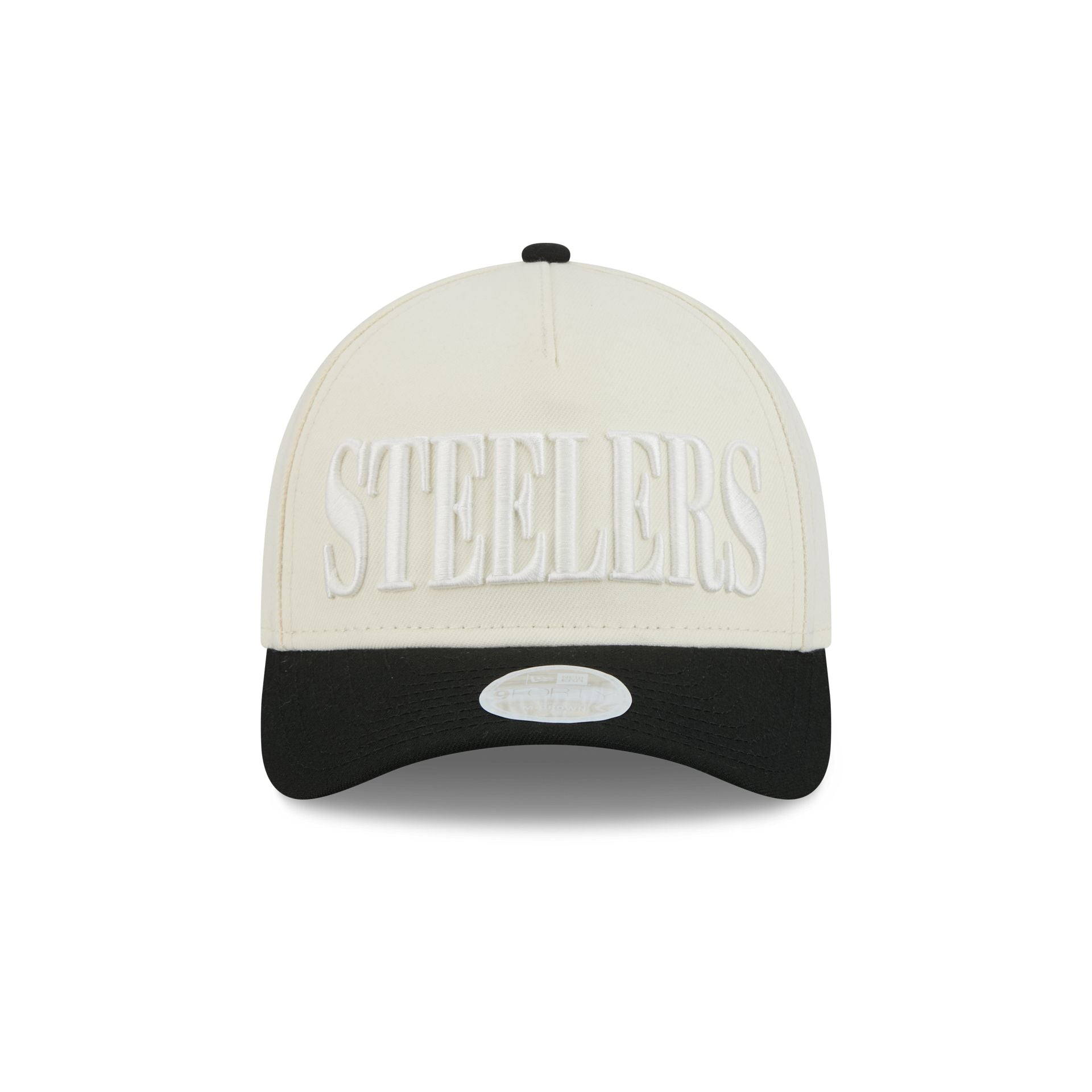 Pittsburgh Steelers Two Tone Chrome Women's 9FORTY M-Crown A-Frame Snapback Hat