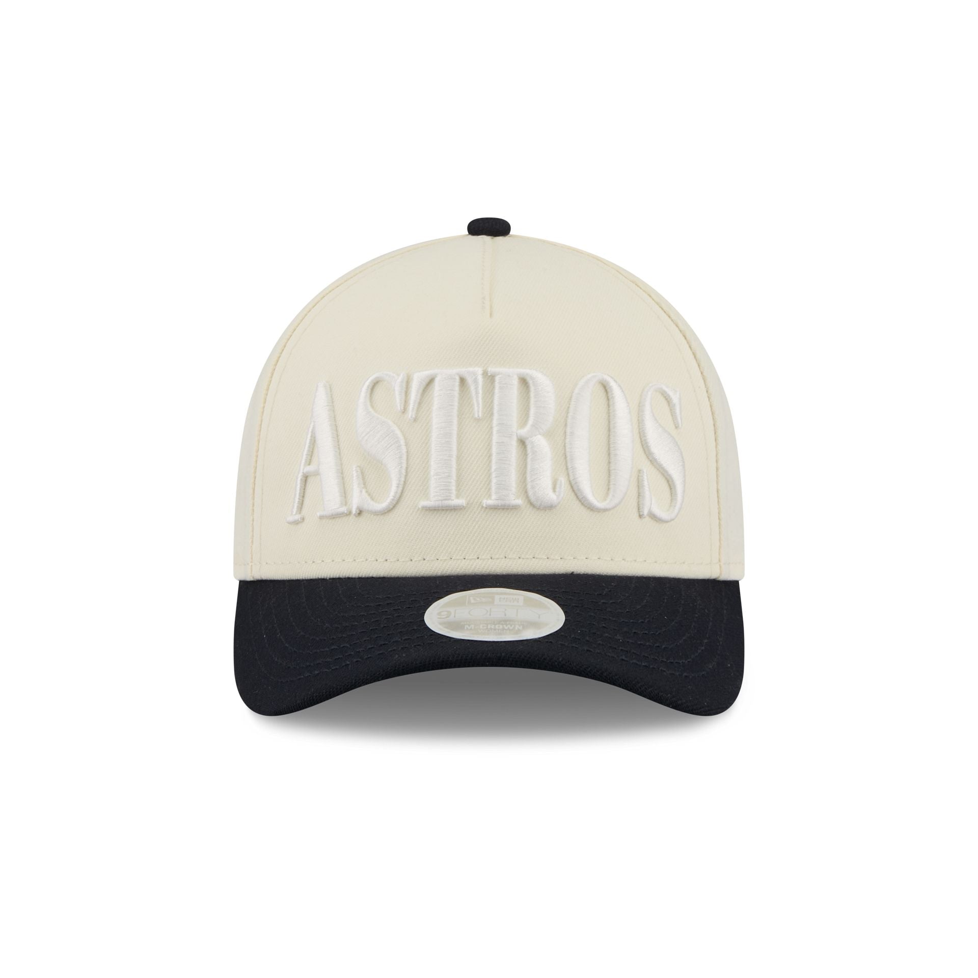Houston Astros Two Tone Chrome Women's 9FORTY M-Crown A-Frame Snapback Hat