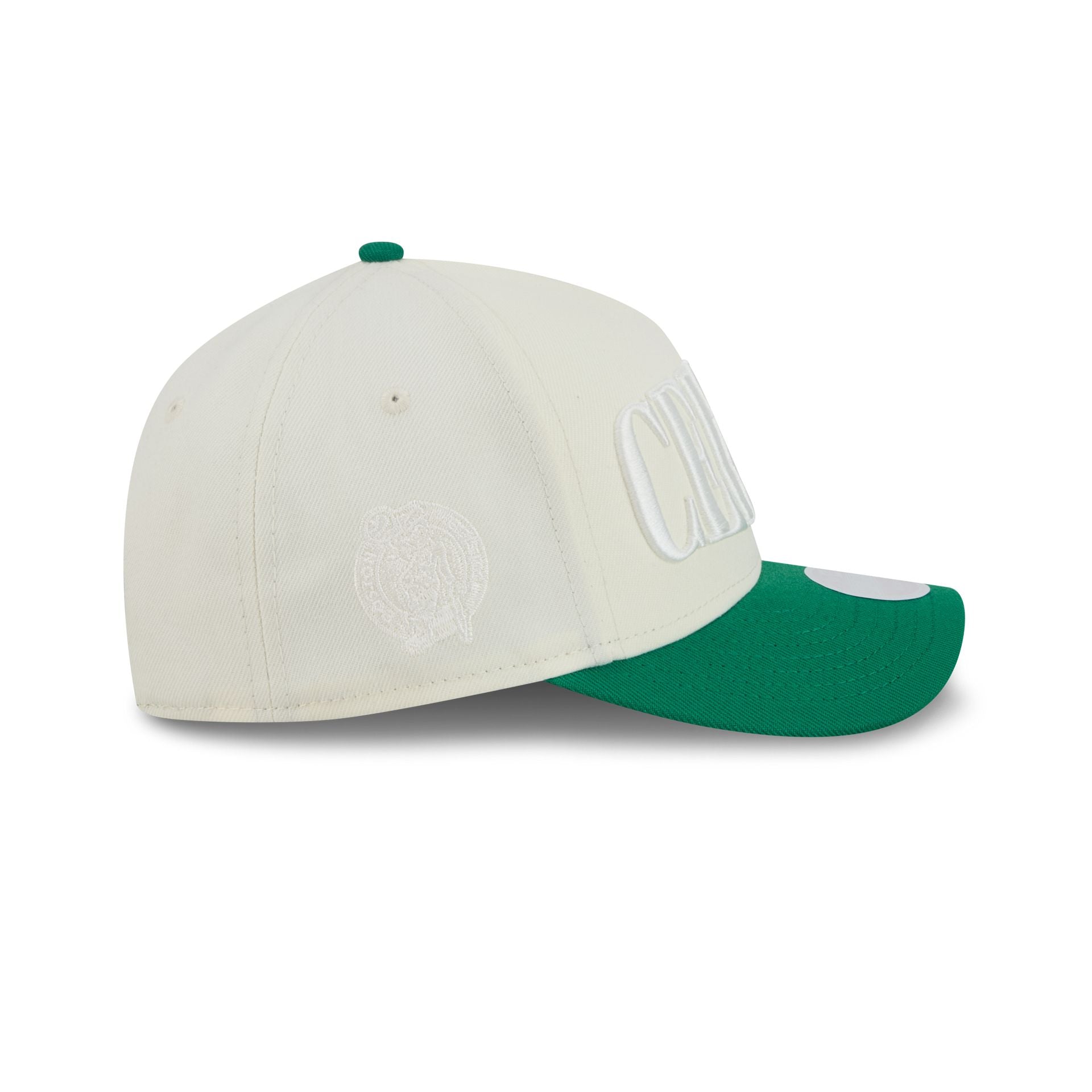 Boston Celtics Two Tone Chrome Women's 9FORTY M-Crown A-Frame Snapback Hat
