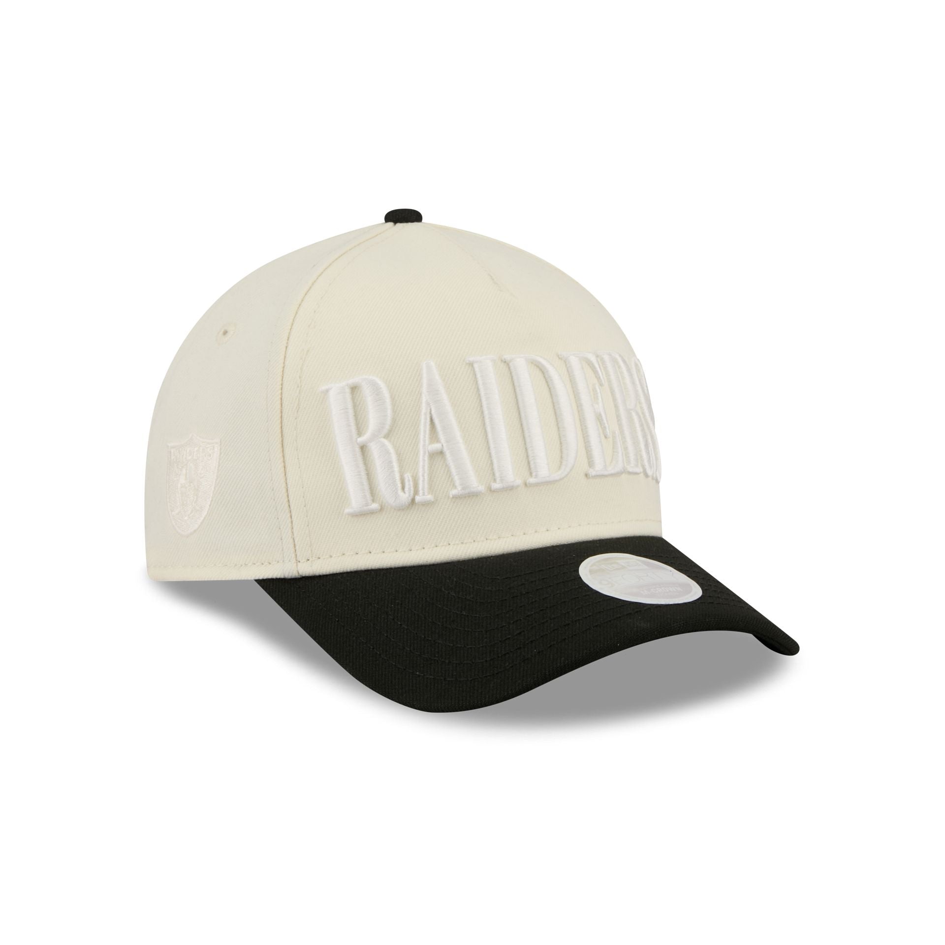 Las Vegas Raiders Two Tone Chrome Women's 9FORTY M-Crown A-Frame Snapback Hat