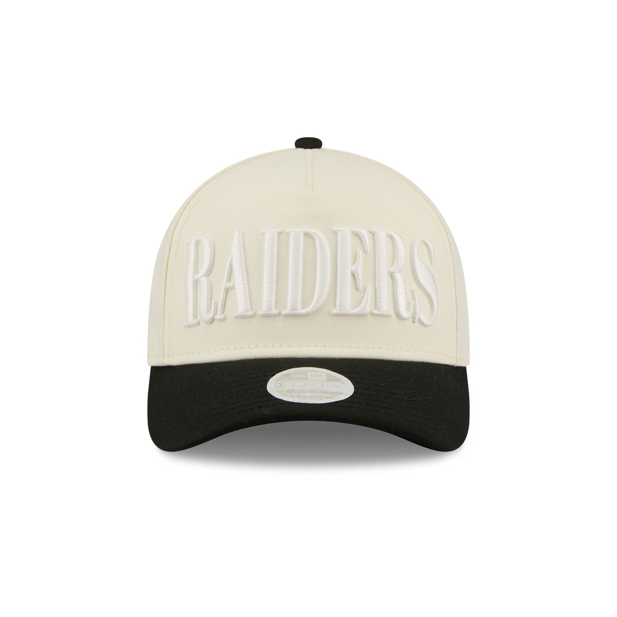 Las Vegas Raiders Two Tone Chrome Women's 9FORTY M-Crown A-Frame Snapback Hat