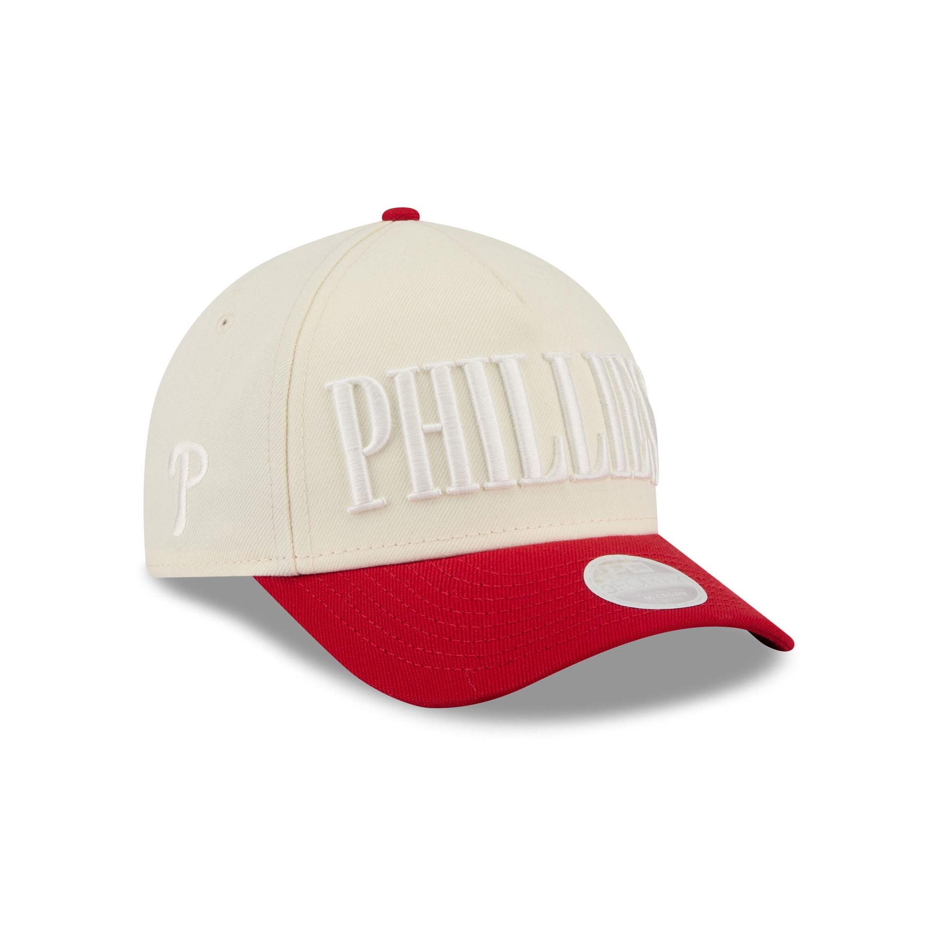 Philadelphia Phillies Two Tone Chrome Women's 9FORTY M-Crown A-Frame Snapback Hat