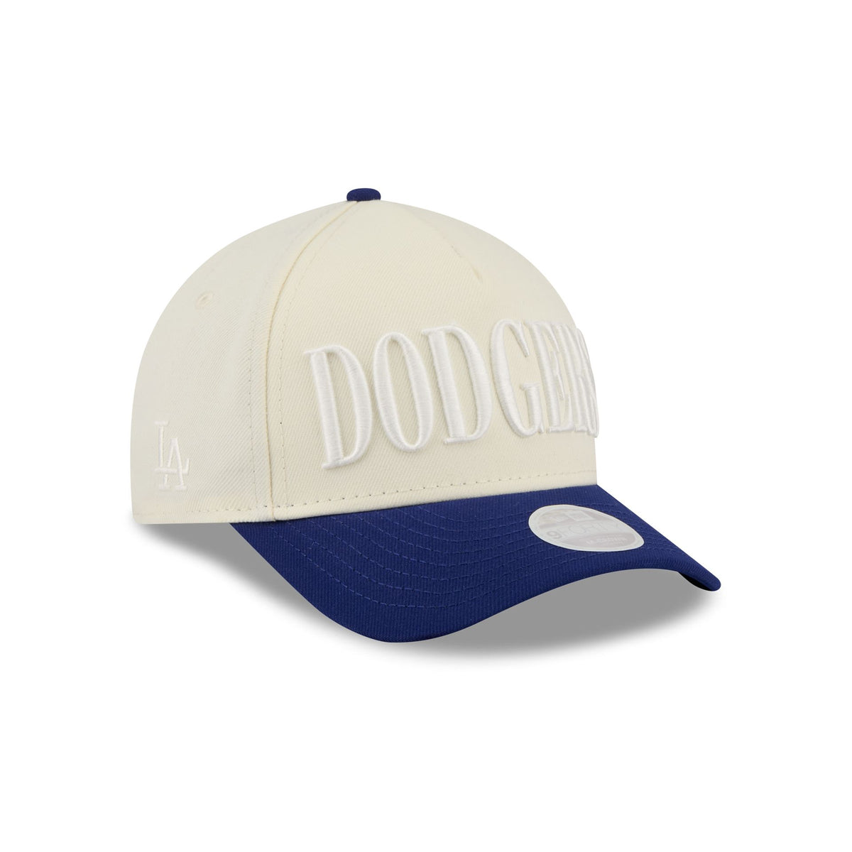 Los Angeles Dodgers Two Tone Chrome Women's 9FORTY M-Crown A-Frame Snapback Hat