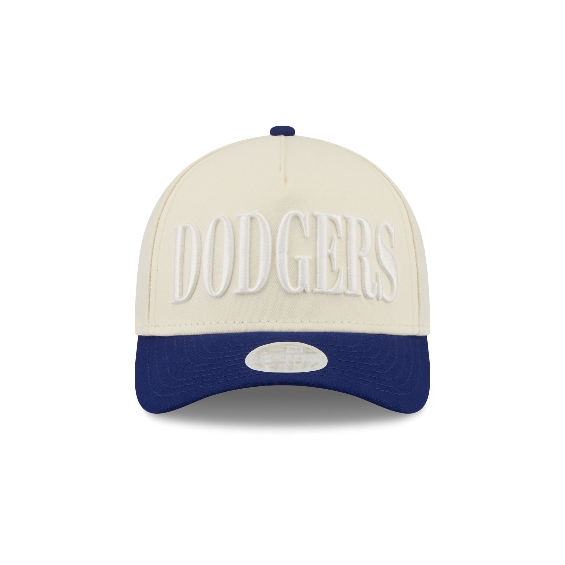 Los Angeles Dodgers Two Tone Chrome Women's 9FORTY M-Crown A-Frame Snapback Hat