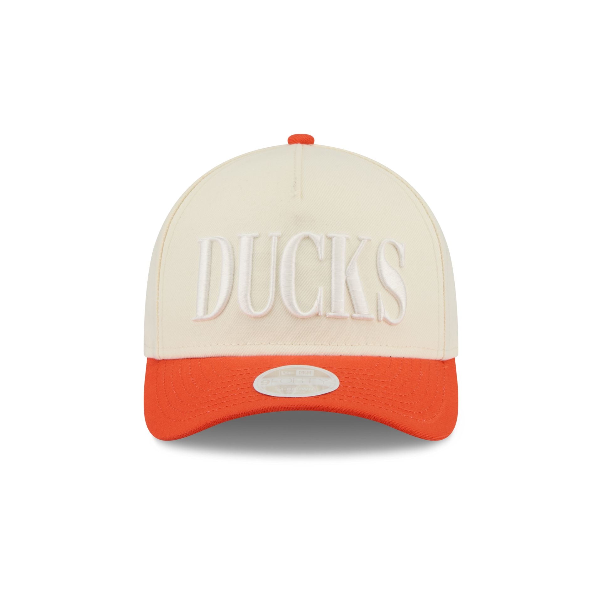 Anaheim Ducks Two Tone Chrome Women's 9FORTY M-Crown A-Frame Snapback Hat