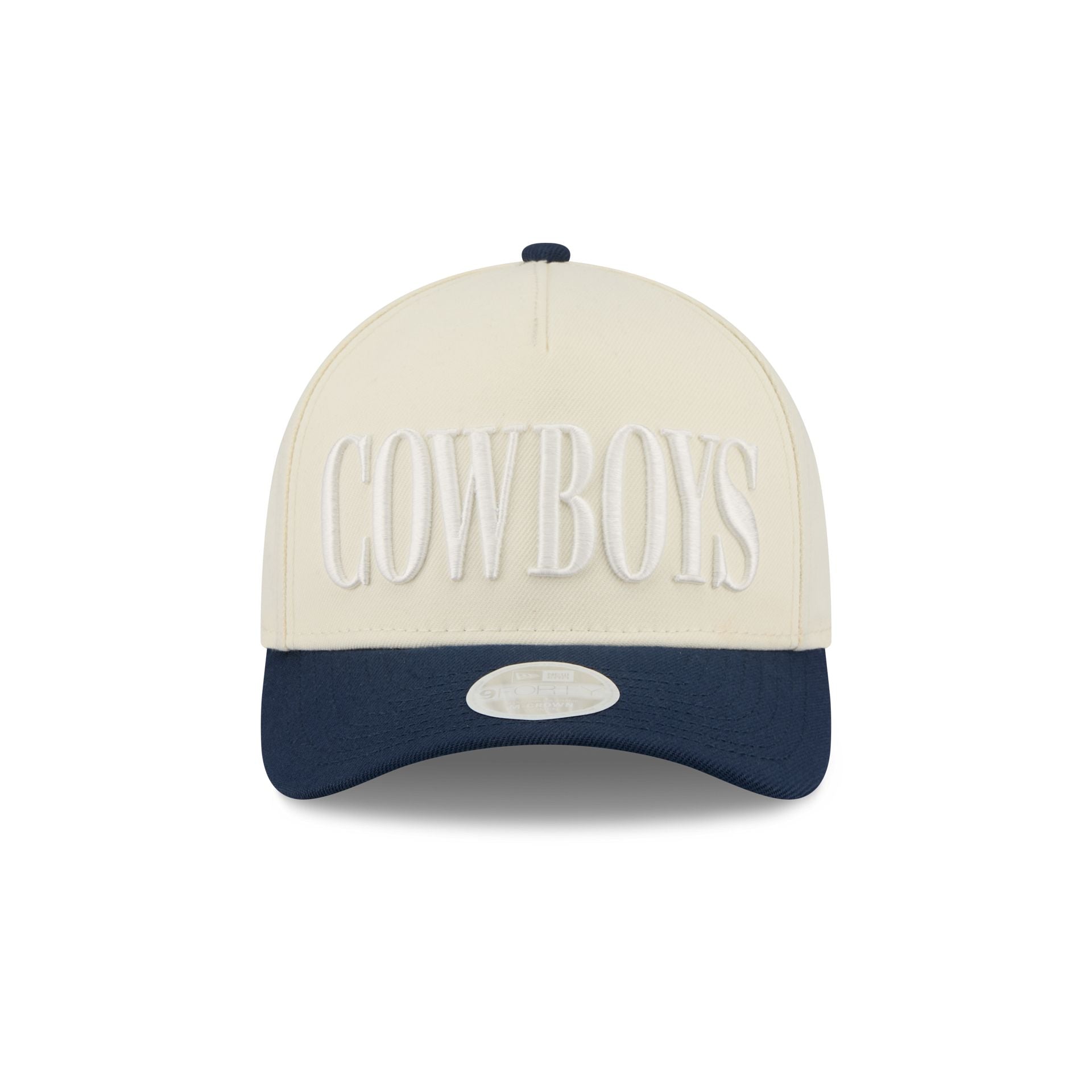 Dallas Cowboys Two Tone Chrome Women's 9FORTY M-Crown A-Frame Snapback Hat