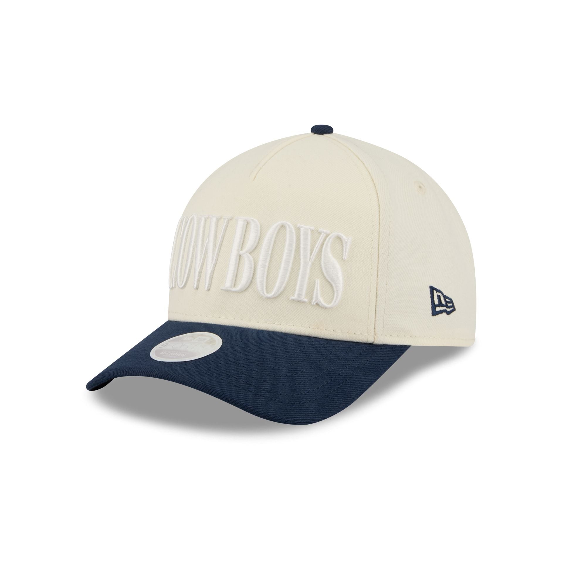 Dallas Cowboys Two Tone Chrome Women's 9FORTY M-Crown A-Frame Snapback Hat
