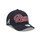 Atlanta Braves Glitz Women's 9FORTY M-Crown A-Frame Snapback Hat