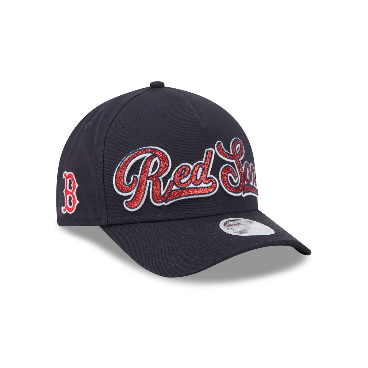 Boston Red Sox Glitz Women's 9FORTY M-Crown A-Frame Snapback Hat