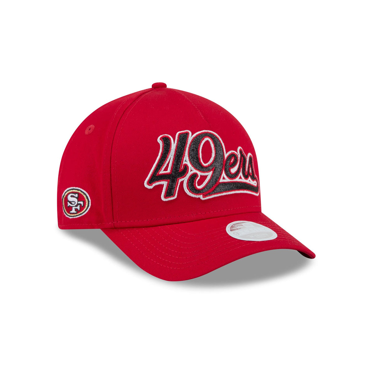 San Francisco 49ers Glitz Women's 9FORTY M-Crown A-Frame Snapback Hat