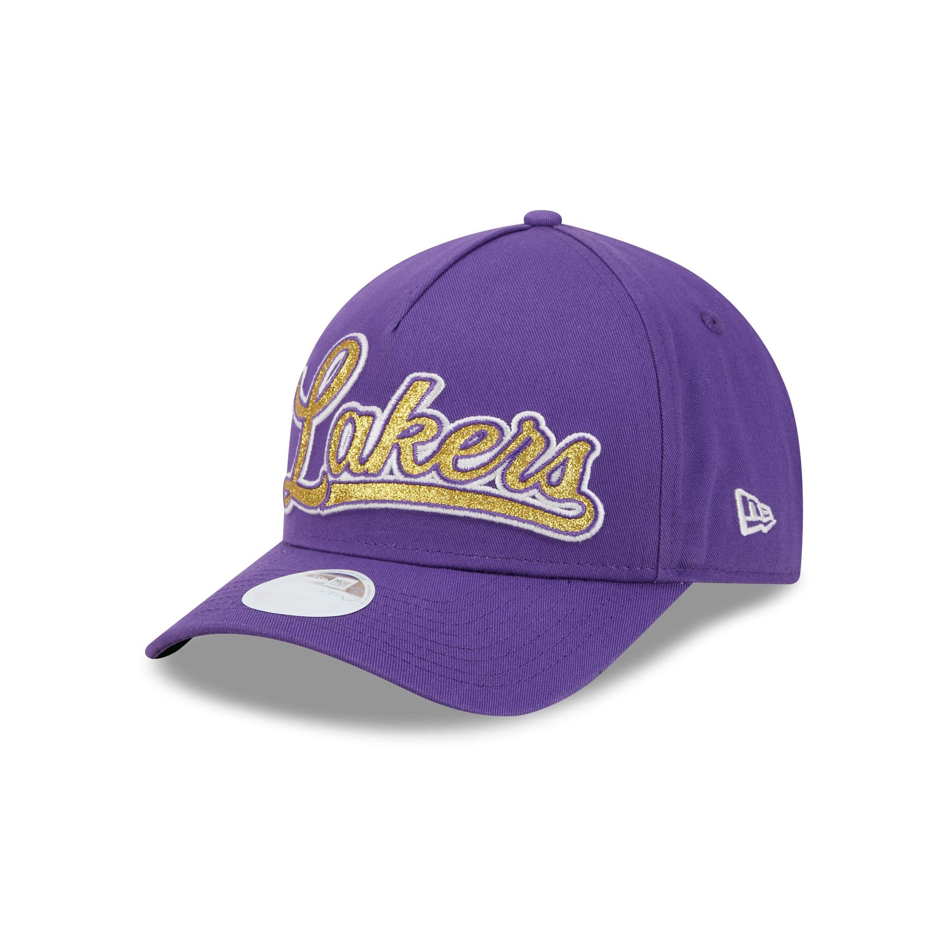 Los Angeles Lakers Glitz Women's 9FORTY M-Crown A-Frame Snapback Hat