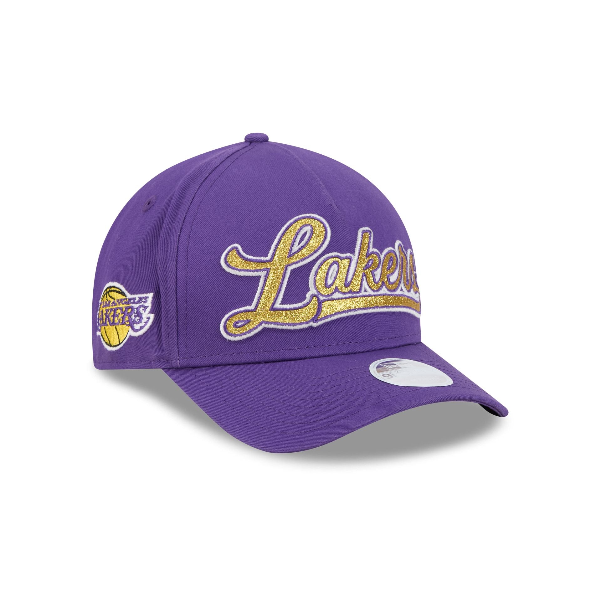 Los Angeles Lakers Glitz Women's 9FORTY M-Crown A-Frame Snapback Hat
