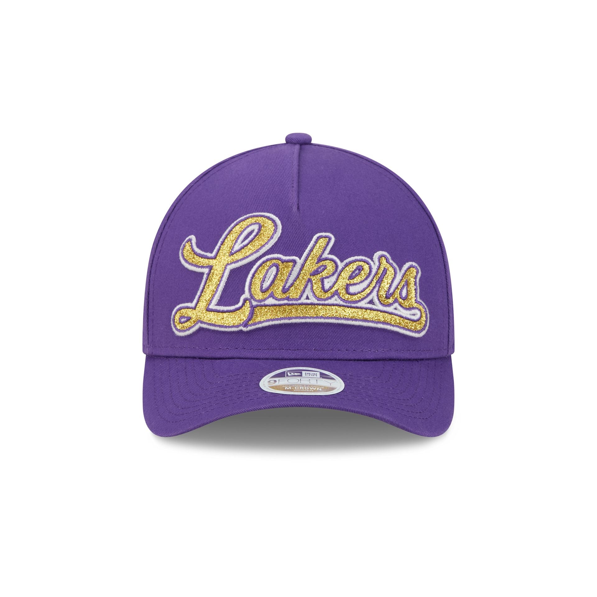 Los Angeles Lakers Glitz Women's 9FORTY M-Crown A-Frame Snapback Hat