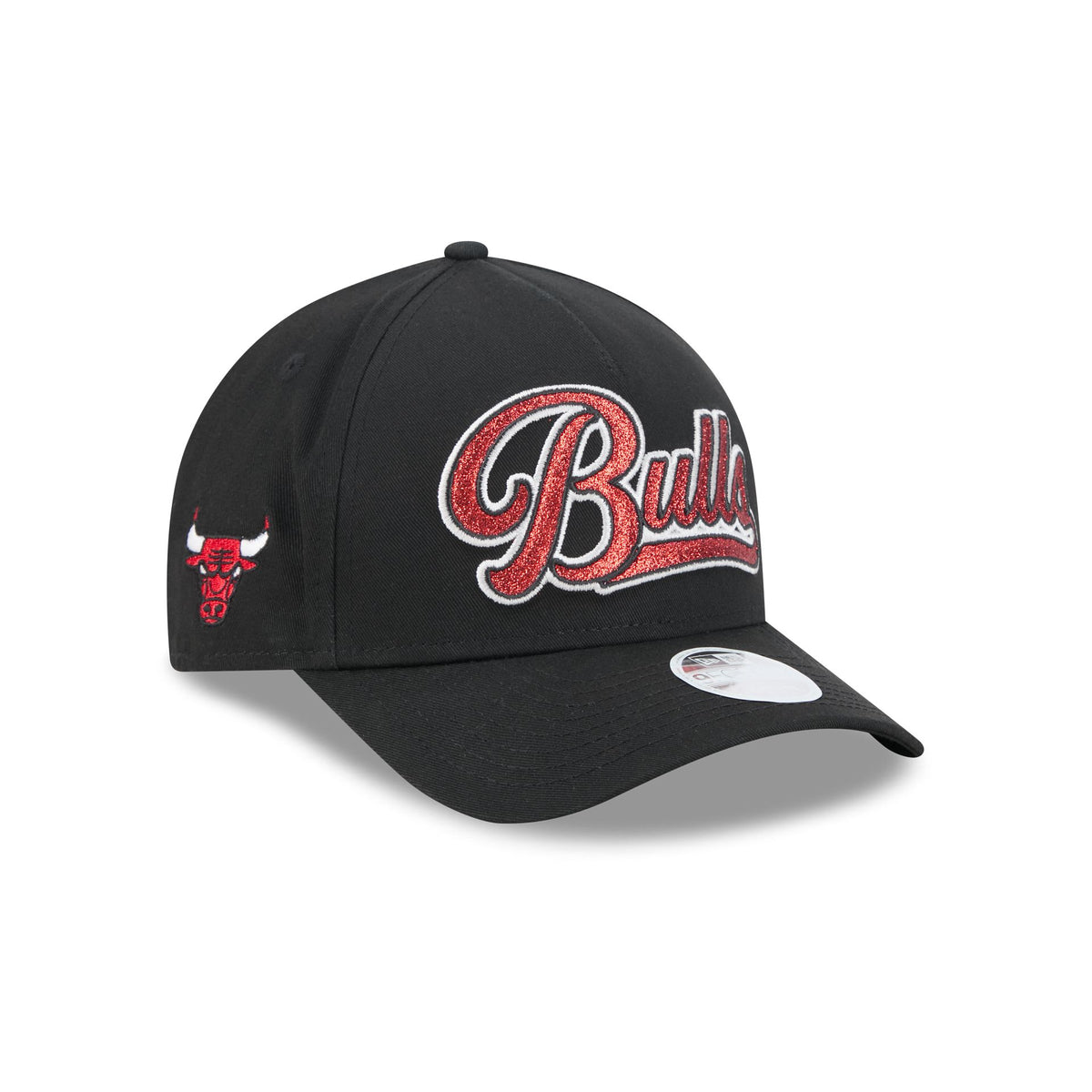 Chicago Bulls Glitz Women's 9FORTY M-Crown A-Frame Snapback Hat