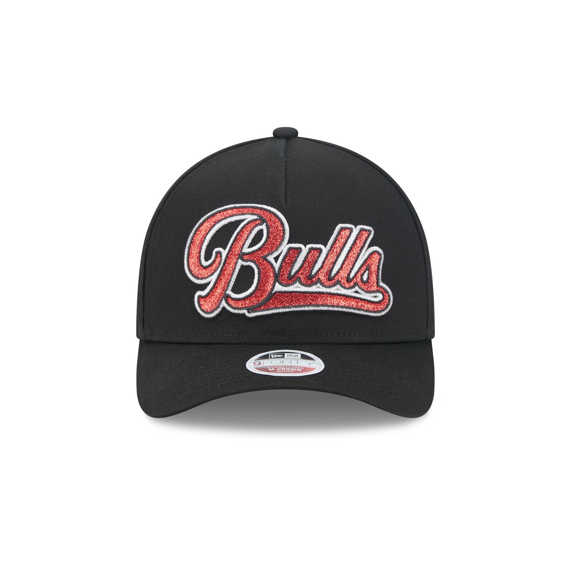 Chicago Bulls Glitz Women's 9FORTY M-Crown A-Frame Snapback Hat