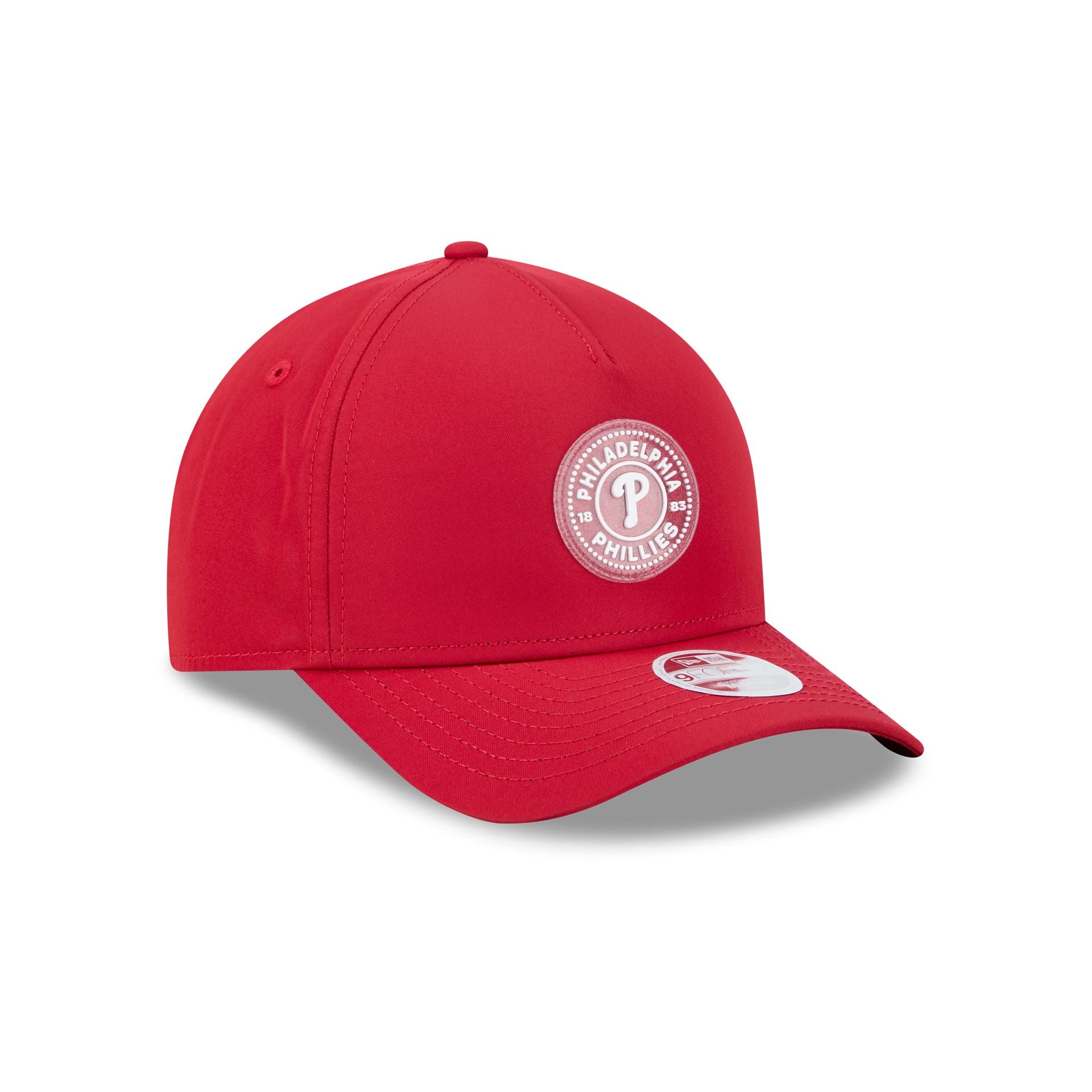Philadelphia Phillies Glitter Patch Women's 9FORTY M-Crown A-Frame Snapback Hat