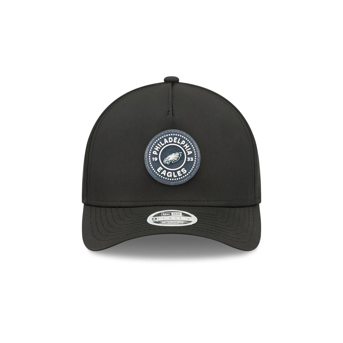 Philadelphia Eagles Glitter Patch Women's 9FORTY M-Crown A-Frame Snapback Hat