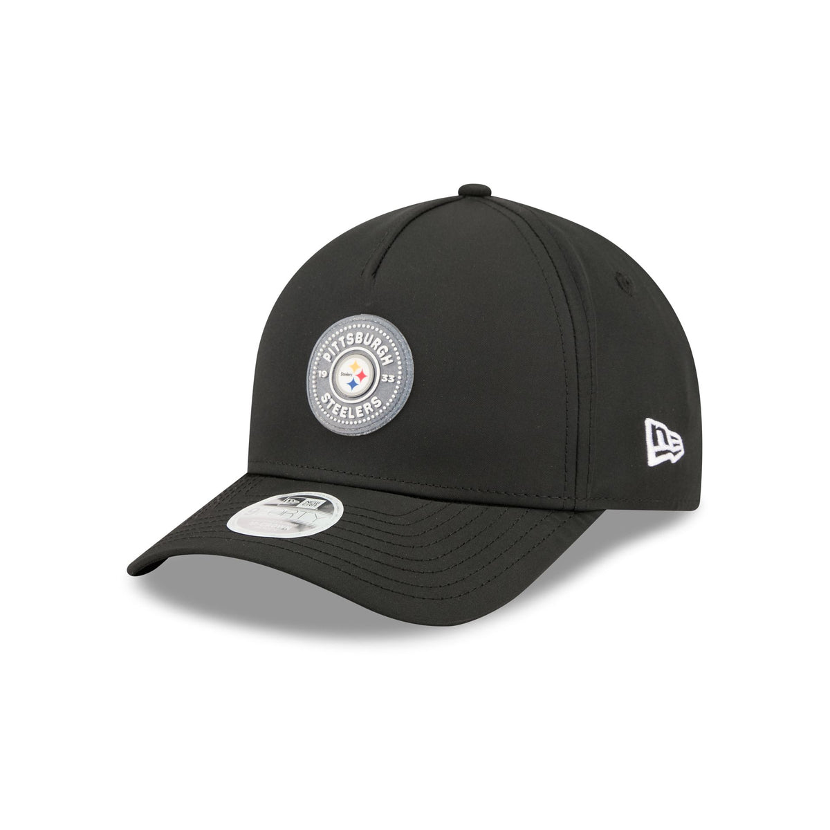Pittsburgh Steelers Glitter Patch Women's 9FORTY M-Crown A-Frame Snapback Hat