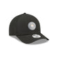 Pittsburgh Steelers Glitter Patch Women's 9FORTY M-Crown A-Frame Snapback Hat