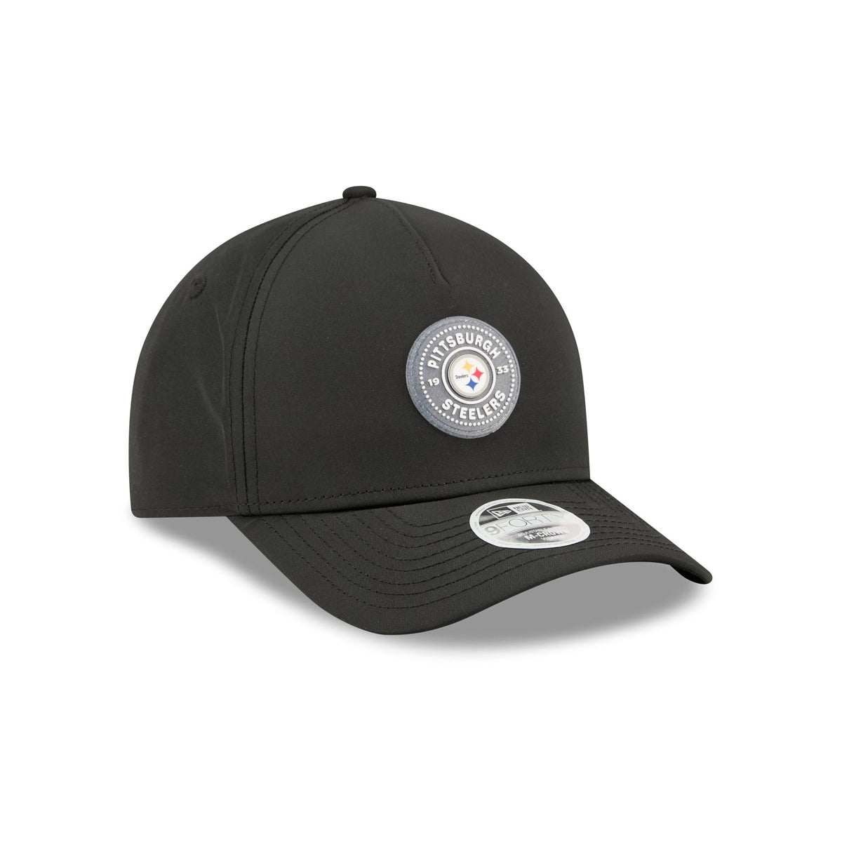 Pittsburgh Steelers Glitter Patch Women's 9FORTY M-Crown A-Frame Snapback Hat
