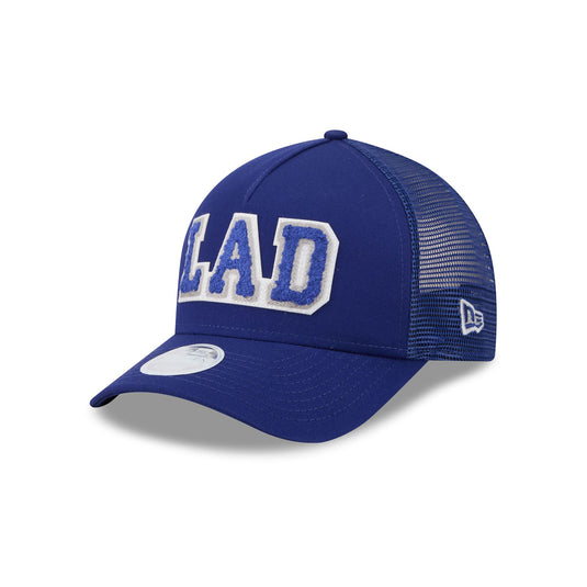 Los Angeles Dodgers Scoreboard Women's 9FORTY M-Crown A-Frame Trucker Hat