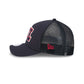 Atlanta Braves Scoreboard Women's 9FORTY M-Crown A-Frame Trucker Hat