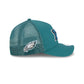 Philadelphia Eagles Scoreboard Women's 9FORTY M-Crown A-Frame Trucker Hat