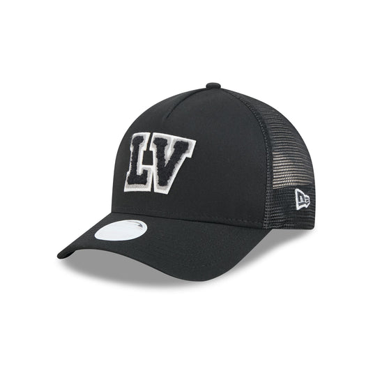 Las Vegas Raiders Scoreboard Women's 9FORTY M-Crown A-Frame Trucker Hat