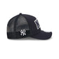 New York Yankees Scoreboard Women's 9FORTY M-Crown A-Frame Trucker Hat