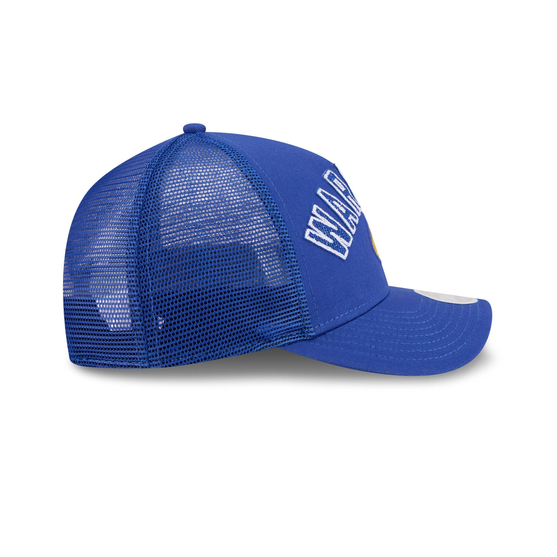 Golden State Warriors Sequin Wordmark Women's 9FORTY M-Crown A-Frame Trucker Hat