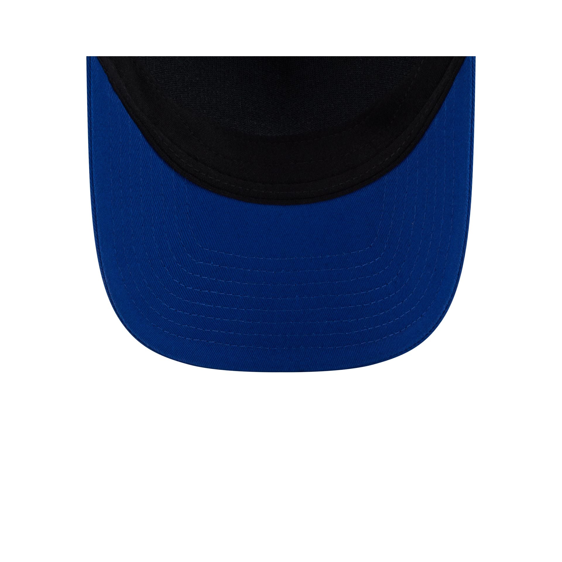 New York Rangers Sequin Wordmark Women's 9FORTY M-Crown A-Frame Trucker Hat