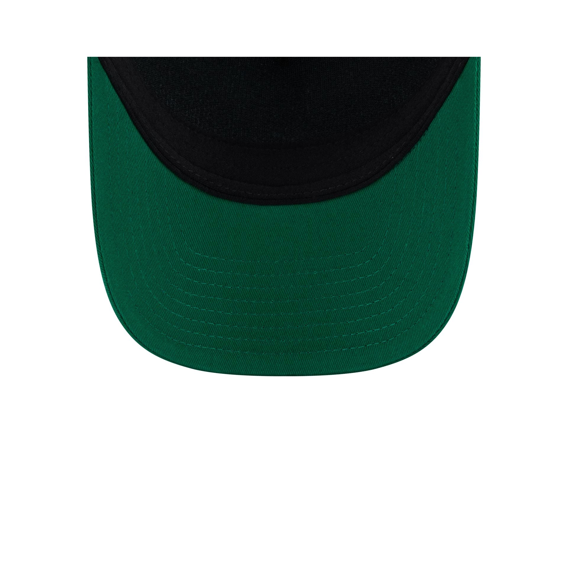 Boston Celtics Sequin Wordmark Women's 9FORTY M-Crown A-Frame Trucker Hat