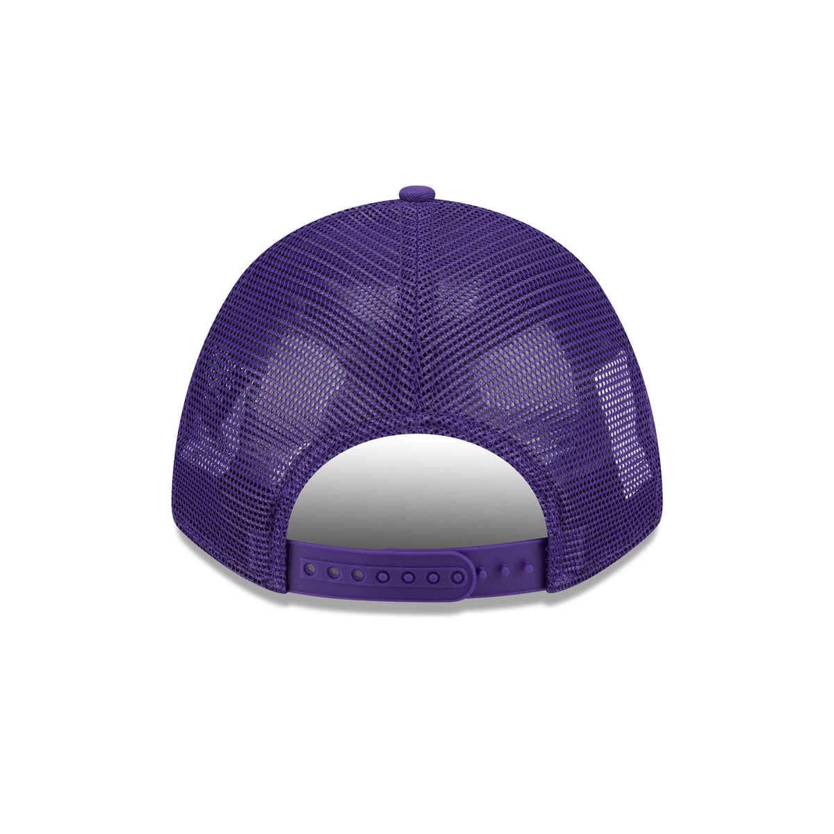 Los Angeles Lakers Sequin Wordmark Women's 9FORTY M-Crown A-Frame Trucker Hat