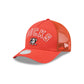 Anaheim Ducks Sequin Wordmark Women's 9FORTY M-Crown A-Frame Trucker Hat