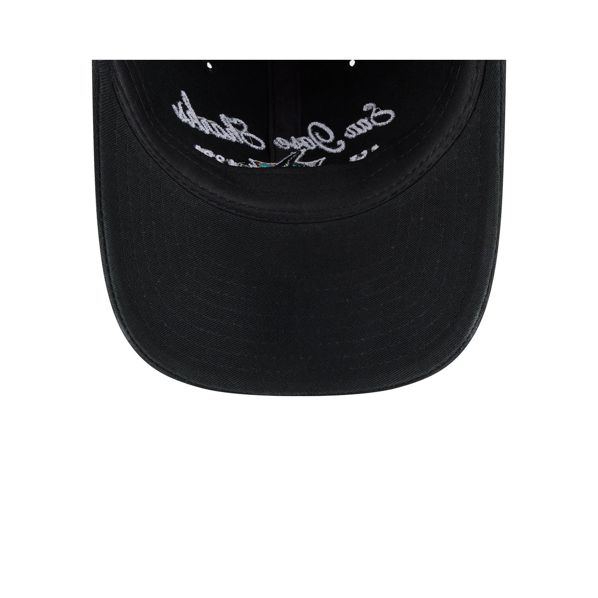 San Jose Sharks Script Wordmark Casual Classic Adjustable Hat