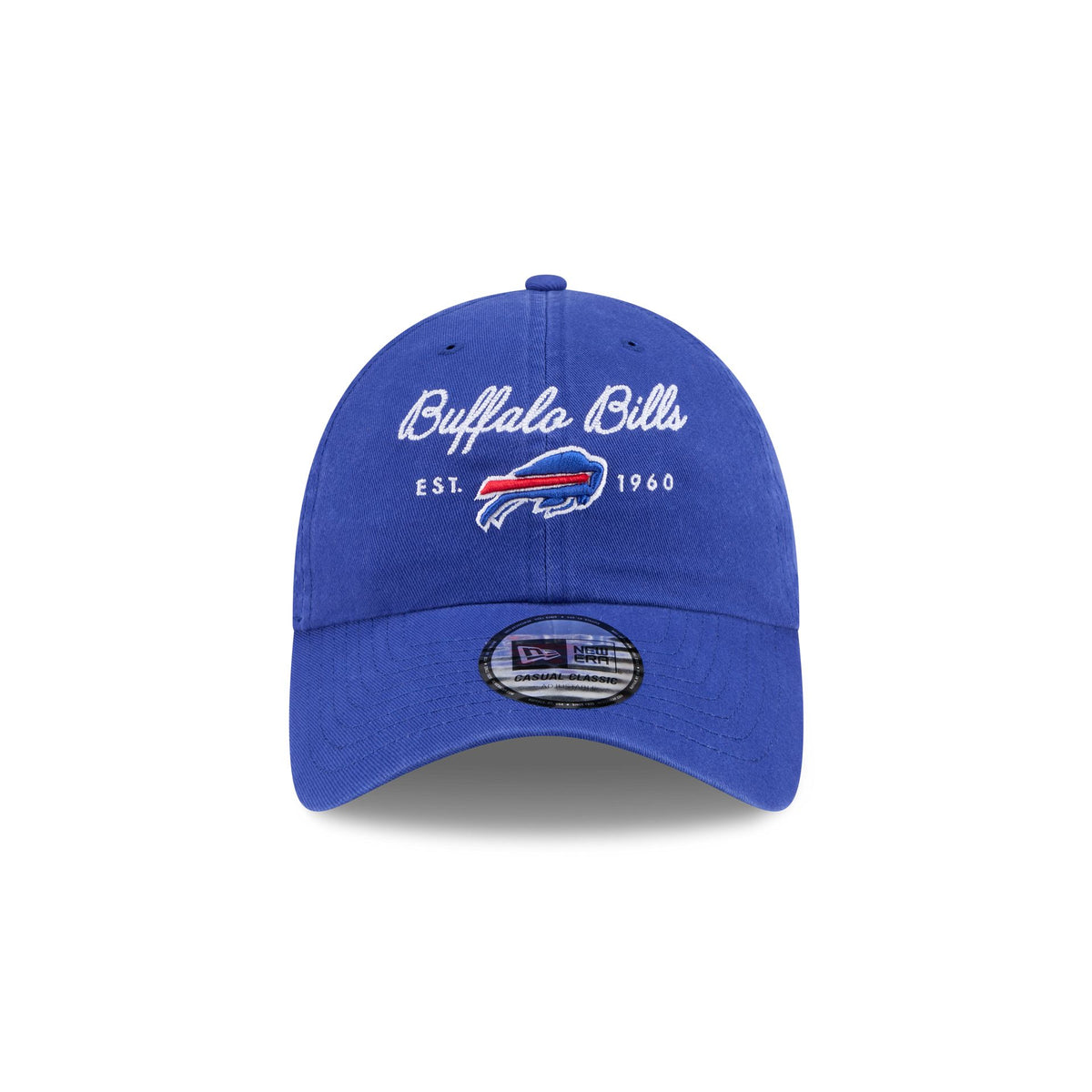 Buffalo Bills Script Wordmark Casual Classic Adjustable Hat
