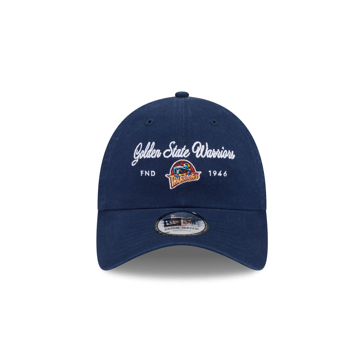 Golden State Warriors Script Wordmark Casual Classic Adjustable Hat