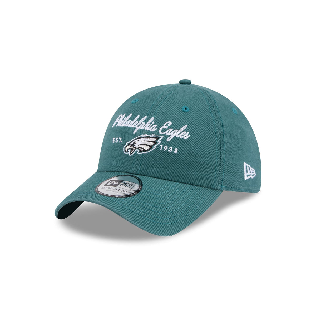 Philadelphia Eagles Script Wordmark Casual Classic Adjustable Hat