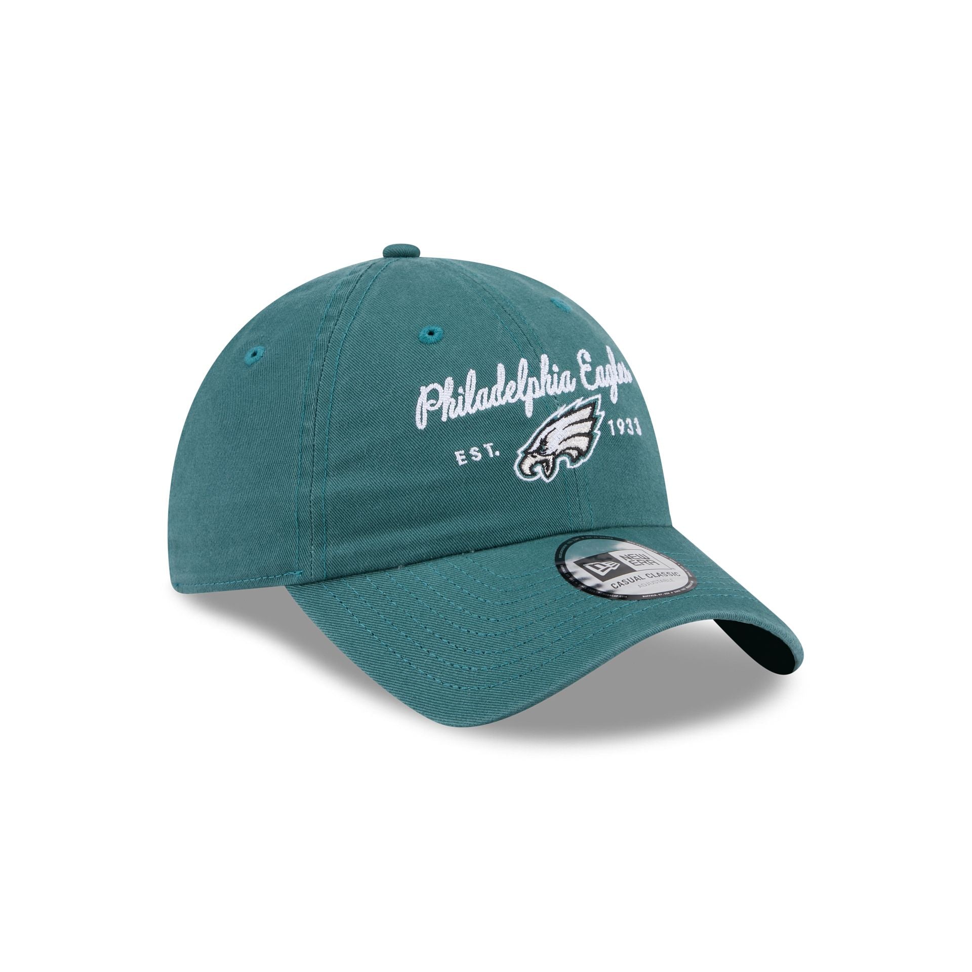 Philadelphia Eagles Script Wordmark Casual Classic Adjustable Hat
