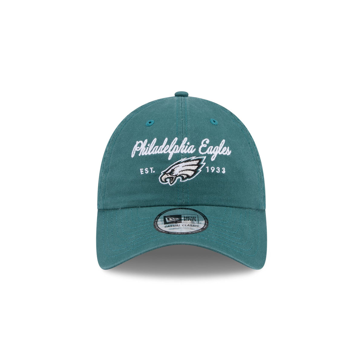 Philadelphia Eagles Script Wordmark Casual Classic Adjustable Hat