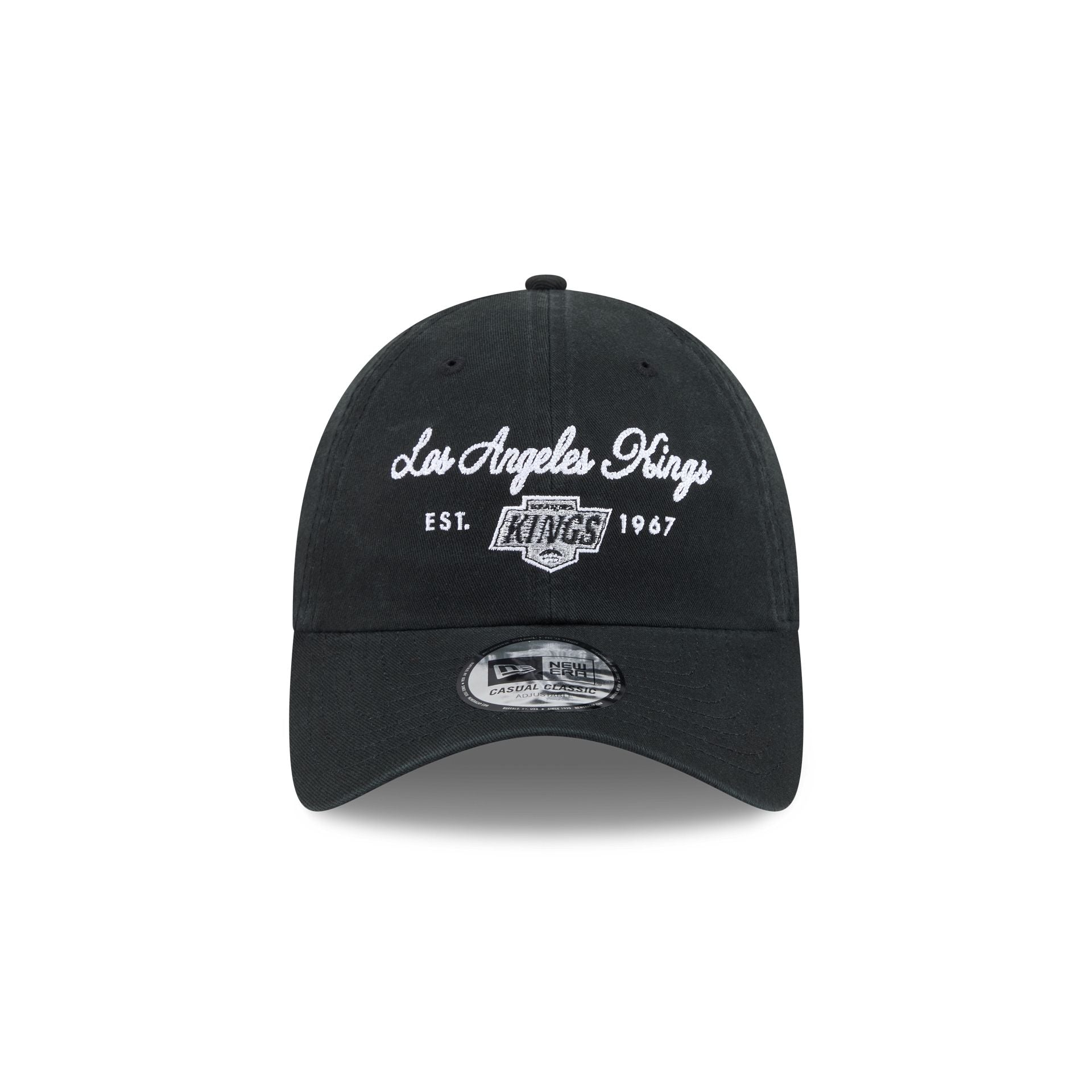 Los Angeles Kings Script Wordmark Casual Classic Adjustable Hat