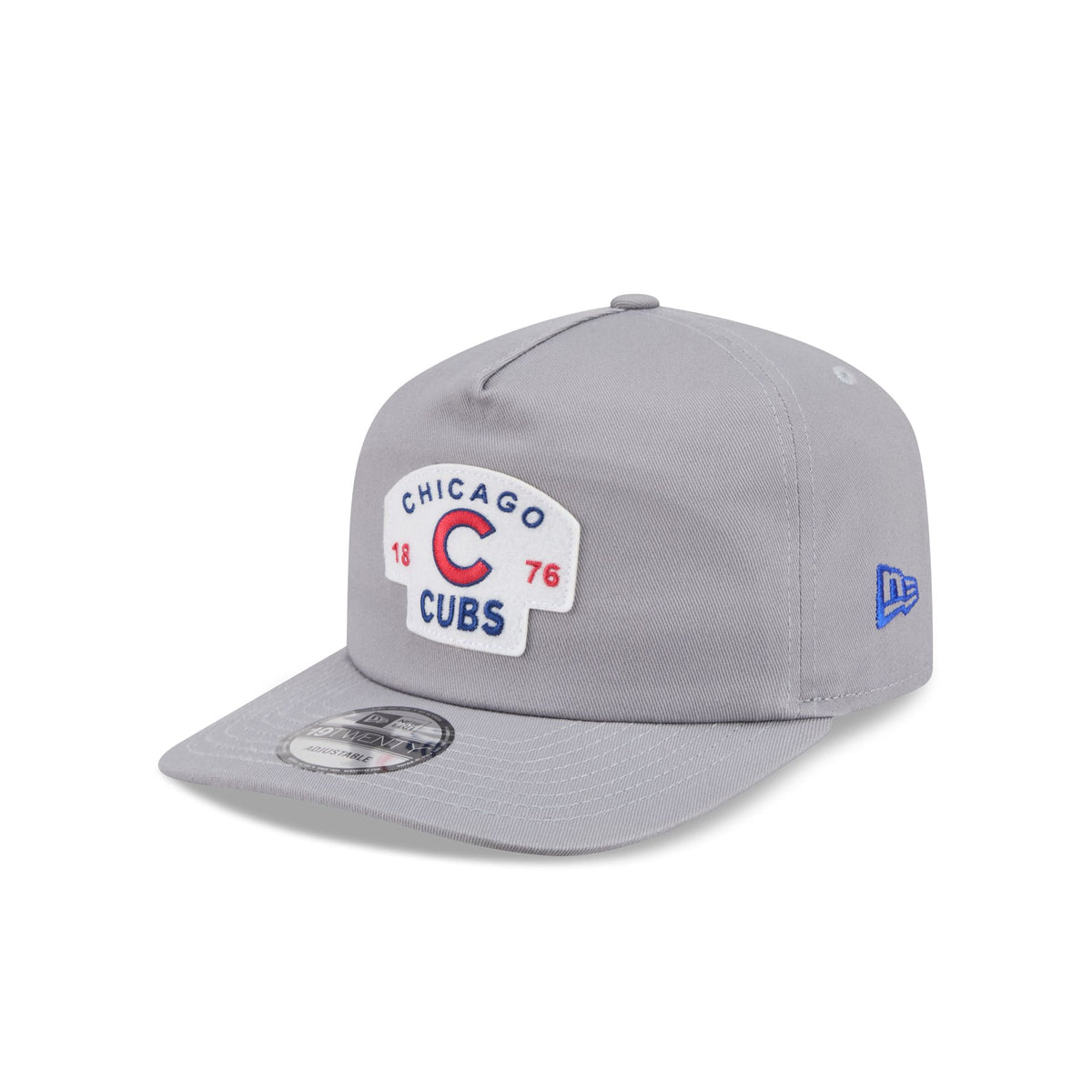 Chicago Cubs Felt Patch Gray 19TWENTY Snapback Hat