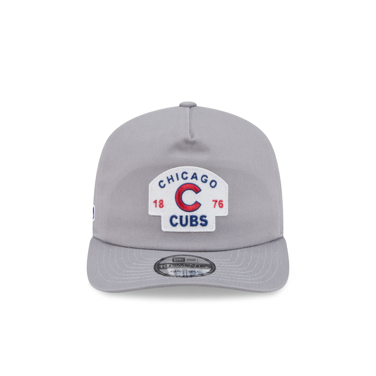 Chicago Cubs Felt Patch Gray 19TWENTY Snapback Hat