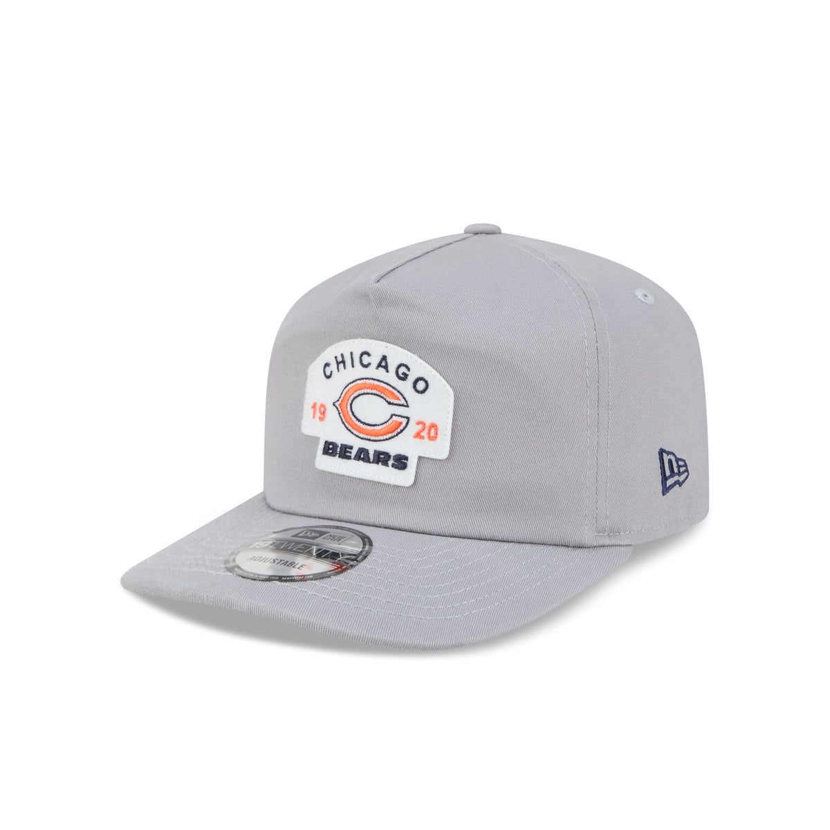 Chicago Bears Felt Patch Gray 19TWENTY Snapback Hat
