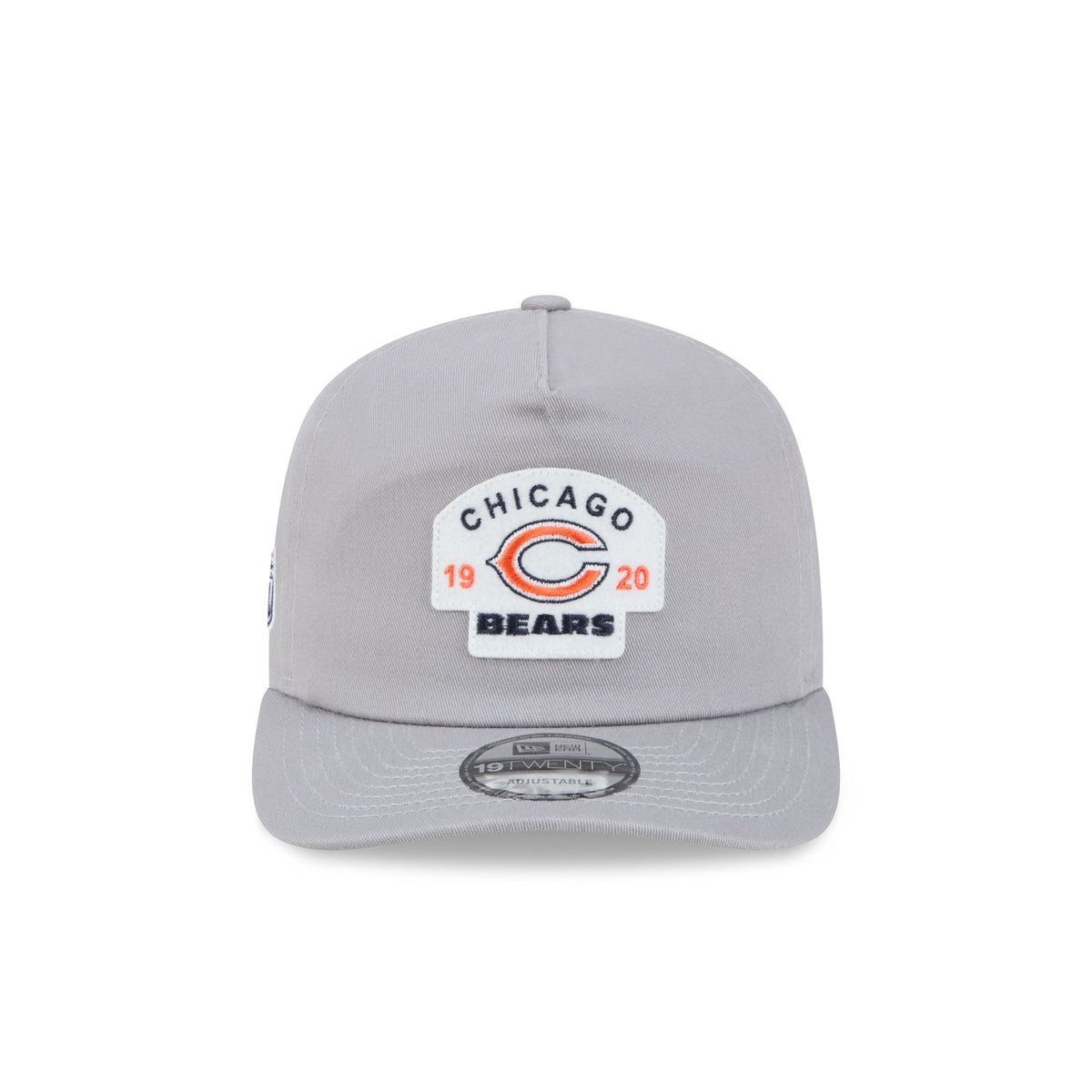 Chicago Bears Felt Patch Gray 19TWENTY Snapback Hat