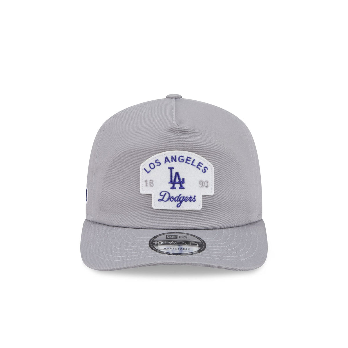 Los Angeles Dodgers Felt Patch Gray 19TWENTY Snapback Hat