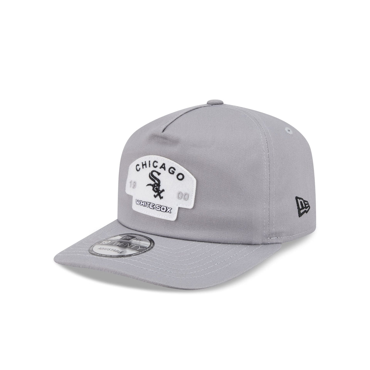 Chicago White Sox Felt Patch Gray 19TWENTY Snapback Hat